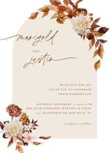 marigold-stat-38-02 | Wedding Invitation Template design preview