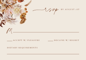 marigold-stat-38-02 | RSVP card 5x3.5": marigold-stat-38-02-set | Wedding Invitation Suite
