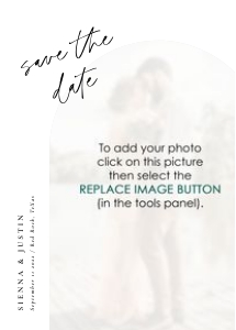 laura-stat-41-15 | Photo Save the Date Template: laura-stat-41-15 | Photo Save the Date Template