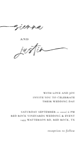 laura-evite-41-02 | Digital Wedding Invitation - D1: laura-evite-41-02 | SIENNA Digital Wedding Invitation - D2