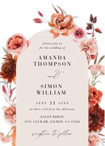 scarlett-stat-39-19 | wedding invitation Template - D3 5x7": scarlett-stat-39-19 | Wedding Invitation - D3
