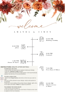 scarlett-stat-39-10 | Wedding Timeline A2: scarlett-stat-39-10 | wedding day timeline