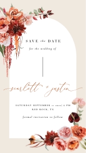 scarlett-evite-39-07 | Digital Save the Date D5 design preview