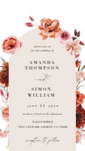 scarlett-evite-39-08 | Digital Wedding Invitation - D3: scarlett-evite-39-08 | Digital Wedding Invitation D3