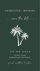 palma-evite-10-13 | Digital Palm tree save the date design preview