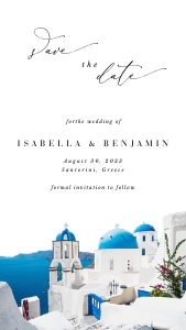marina-evite-02-09 | Santorini digital save the date design preview