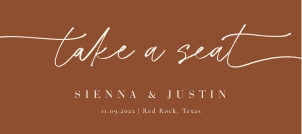 sienna-stat-40-08b | Title Card 9x4": sienna-stat-40-08b | seating cards
