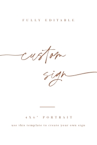 sienna-stat-40-05 | Custom Sign 4x6": sienna-stat-40-05 | custom sign