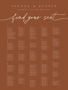 sienna-stat-40-08-b-alpha | seating chart alphabetic 18x24": sienna-stat-40-08-b-alpha | seating chart portrait alphabetic