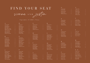 sienna-stat-40-08-a-alpha | Alphabetic Seating Chart A1: sienna-stat-40-08-a-alpha | seating chart landscape alphabetic
