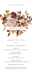 marigold-stat-38-03  | wedding program 4x9": marigold-stat-38-03 | wedding program