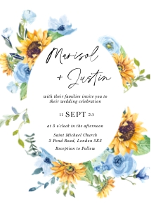 ivy-stat-41-08 | Ivy - wedding invitation Card - D2 design preview