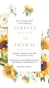 marisol-evite-21-09 | digital wedding invitation - D2 design preview
