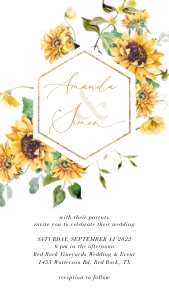 marisol-evite-21-12 | digital wedding invitation - D5 design preview