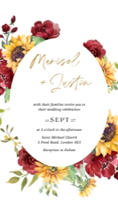 ruby-evite-42-07 | Ruby digital wedding invitation - D2: ruby-evite-42-07 | digital wedding invitation
