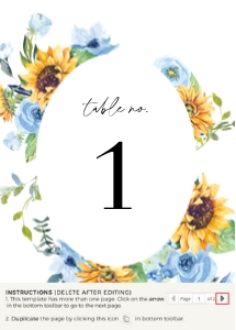 ivy-stat-41-20 | Table number 5x7": ivy-stat-41-20 | table numbers