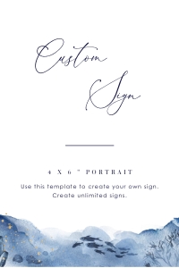 ylenia-stat-02-05 | Ylenia Custom sign 4x6": ylenia-stat-02-05 Ylenia | custom sign