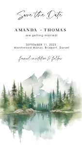 arna-evite-44-01 | digital save the date D1 design preview