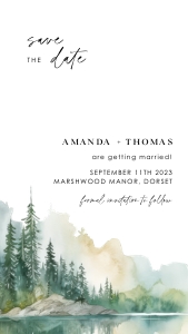 arna-evite-44-03 | digital save the date D2 design preview
