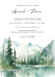 arna-stat-44-02 | Wedding Invitation D1 design preview