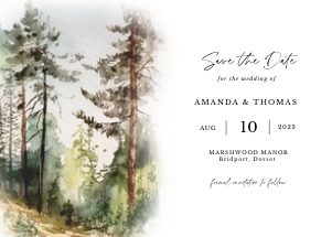 gaia-stat-45-15 | Save the Date D2: gaia-stat-45-15 | save the date D2 - postcard