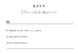 gaia-stat-45-02| Gaia Rsvp card D1: gaia-stat-45-02-set | Wedding Invitation Set