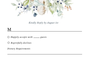 bianca-stat-43-02 | Bianca RSVP card: bianca-stat-43-02-set | Wedding Invitation set
