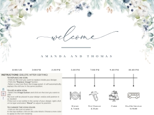 bianca-stat-43-10 | Bianca Wedding Timeline 24x18": bianca-stat-43-10 | wedding day timeline