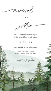 gaia-evite-45-05 |  digital wedding invitation D3 design preview