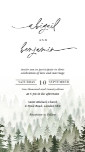 gaia-evite-45-06 |Gaia Digital Wedding Invitation D4: gaia-evite-45-06 |  digital wedding invitation D4