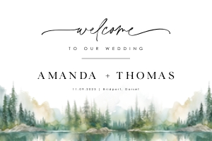 arna-stat-44-11 | Welcome Sign 36 x 24 in: arna-stat-44-11 |  welcome sign