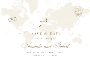 sofia-stat-16-42 | GOLD Save the Date Card 5x7": sofia-stat-16-42 | GOLD Save the Date Card