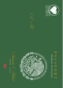 sofia-stat-16-46 | Mexico green passport wedding invitation suite design preview