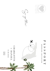 palma-stat-10-71 | palm tree map passport wedding invitation suite design preview