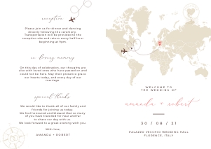 sofia-stat-16-03 | Wedding Program A4 folded: sofia-stat-16-03| Wedding Program_update