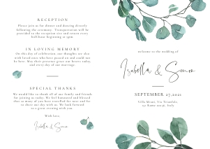luisa-stat-23-03 |  wedding program A4 open: luisa-large-bundle-23-01 | Large Wedding Stationery Bundle