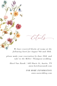 april-stat-52-13 | Details Card 4x6": april-stat-52-13-set | Wedding Invitation  Suite - D1