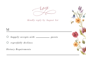 april-stat-52-13 | Rsvp Card 5 x 3.5": april-stat-52-13-set | Wedding Invitation  Suite - D1