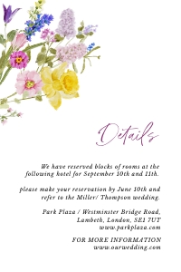 cloe-stat-53-13 | Details Card 4x6": cloe-stat-53-13-set | Wedding Invitation  Suite - D1
