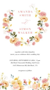 june-evite-51-13 | Digital Wedding Invitation - D1: june-evite-51-13 | Digital Wedding Invitation - D1