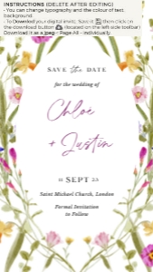 cloe-evite-53-01 | Digital Save the Date - D1: cloe-evite-53-01 | Digital Save the Date - D1