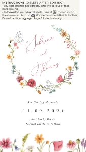 april-evite-52-01 | Digital Save the Date - D1 design preview