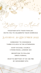 dora-evite-14-02 | Electronic wedding invitation with Details: dora-evite-14-02 | wedding invitation evite