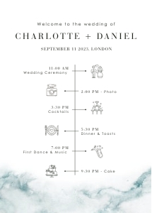 chiara-stat-02-04 | single - program fan: chiara-stat-02-04 | wedding program fan
