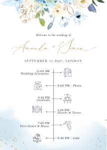 azzurra-stat-17-15 | single - program fan: azzurra-stat-17-15 | wedding program fan