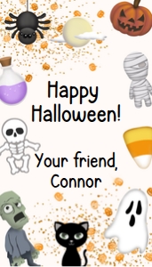 Halloween Favor Tag 114: Halloween Favor Tag - 114