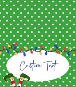 Christmas Place Card -142: Elf Place Card - 142