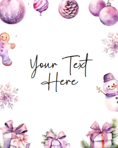 Christmas Sign 8x10 - 128a: Christmas Sign 128a