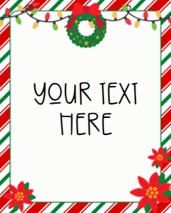 Christmas Sign 8x10 -143a: Christmas Sign 143a