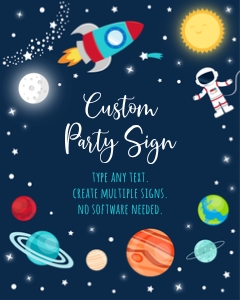 A528 Custom Sign design preview
